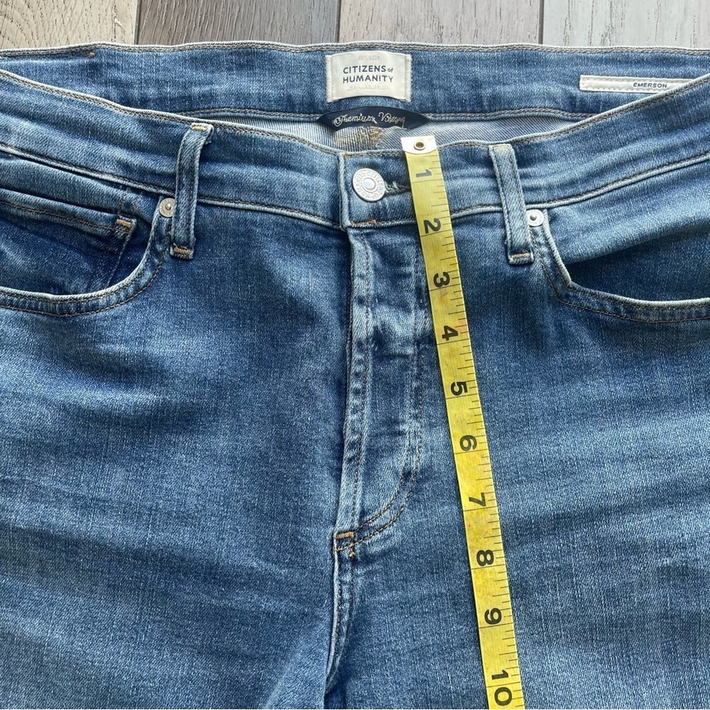 Citizens Of Humanity Isola Slim Classic Blue Jeans - Picture 6 of 7